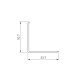 экран arlight kant-h55 square opal 056924