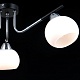 потолочная люстра illumico il0713-3csq-24 bk cr libra