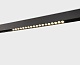 трековый магнитный светильник italline atom it012-5022 black 3000k