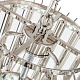 подвесная люстра delight gigi km0931p-13 nickel