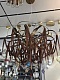 подвесная люстра odeon light chainy 5066/12
