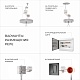 потолочная люстра eurosvet melon 302002/8 латунь smart a071464