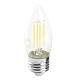 лампа светодиодная feron lb-66 свеча e27 7w 6400k 38272