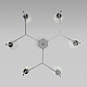 люстра на штанге eurosvet prism 60143/6 хром a061939