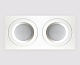 встраиваемый светодиодный светильник italline it08-8018 white 3000k