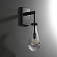 бра delight raindrop mt9093-1w black brushed gold