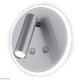 светодиодный спот elektrostandard tera mrl led 1014 серебро 4690389136559