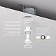 встраиваемый светильник denkirs inviz dk2081-wh