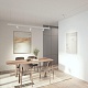 трековый однофазный светильник denkirs simple spot dk8210-wh