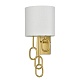 бра indigo amali 13026/1w gold v000475