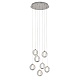 подвесной светильник delight collection od2437-7 gold/clear