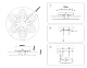 потолочная люстра ambrella light original fa4546
