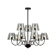 люстра на штанге lumion smoky 6570/9c