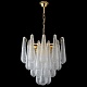 подвесная люстра crystal lux fontain sp8 gold