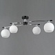 потолочная люстра illumico il0638-4csq-24 cr bk libra