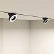 трековый светодиодный светильник denkirs smart linear dk8027-bk