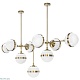 подвесная люстра lightstar globo 813191