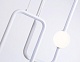 подвесной светодиодный светильник ambrella light comfort linetech fl66365