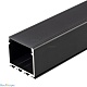 профиль arlight pls-lock-h25-2000 anod black 028123