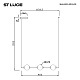 подвесной светодиодный светильник st luce peek sl6120.403.03