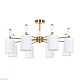 люстра на штанге arte lamp waverley a4102pl-8pb