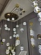 подвесная люстра odeon light crystal 5008/56l