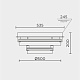 потолочный светильник modelight mdl.1057.530cl wh