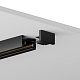 шинопровод накладной skylite hsbl_0002 однофазный 220в-2м, чёрный