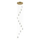 подвесная светодиодная люстра st luce cascato sl6114.203.12