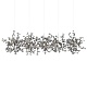 подвесной светильник loft it spark 10101/5 chrome