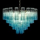 подвесная люстра loft it murano 10580/800 clear blue