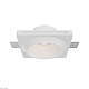 встраиваемый светильник maytoni gyps modern dl124-gu10-01-trs-w