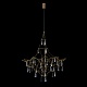 люстра lucciola 1e matt gold delight collection