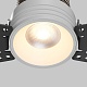 встраиваемый светильник maytoni technical mini dl059-7w3k-trs-w