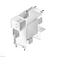 соединитель г-образный novotech shino smal 135283