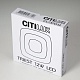 потолочный светодиодный светильник citilux триест cl737b012
