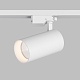 трековый однофазный светильник denkirs solid koper dk6455-wh