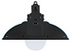настенный светильник эра nled-487-1w-sw-bu б0051475
