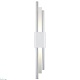настенный светодиодный светильник crystal lux carta ap6w led white/chrome