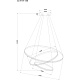 подвесной светильник arte lamp frodo a2197sp-3bk