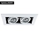 встраиваемый светильник arte lamp technika a5941pl-2wh