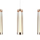 подвесной светильник indigo rilucente 11061/3p gold v000150l