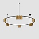 подвесная люстра denkirs orbit dk4067-bk+sg