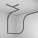 шинопровод накладной maytoni busbar trunkings basity trx172-112b