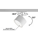 трековый однофазный светильник hesby lighting skylite hsbl_0220
