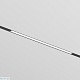 трековый однофазный светильник denkirs simple linear dk8205-bk