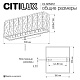 настенный светильник citilux palant cl325312