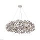подвесная люстра crystal lux garden sp9 d800 chrome