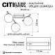 настенно-потолочный светильник citilux dorsy cl223132