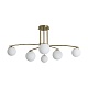 потолочная люстра freya hanger fr5443cl-06bs